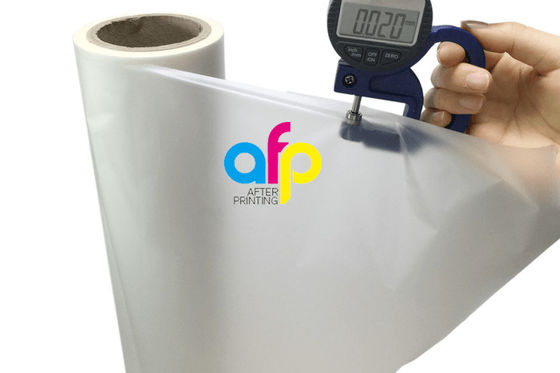 20micron無光沢のラミネーションのフィルム500mm*3000mロール サイズSGSの証明