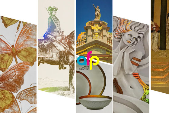 ファインオーバープリント定義 コールドフォイル