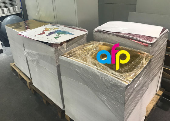 食糧接触、FDAのための金属で処理されたペット熱ラミネーションのフィルムは証明します