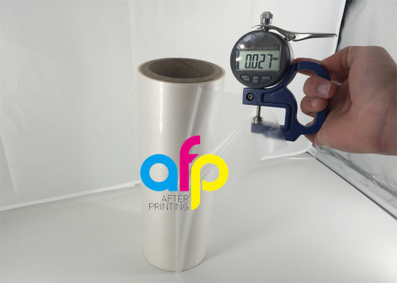 厚さ27ミクロンの傷の保護フィルム、BOPPのガラスのための反傷のフィルム