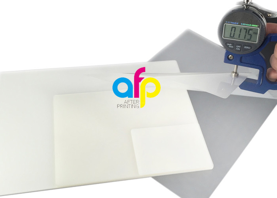 写真のラミネーションのための高い光沢のあるペット熱袋の薄板になるフィルム175ミクロン